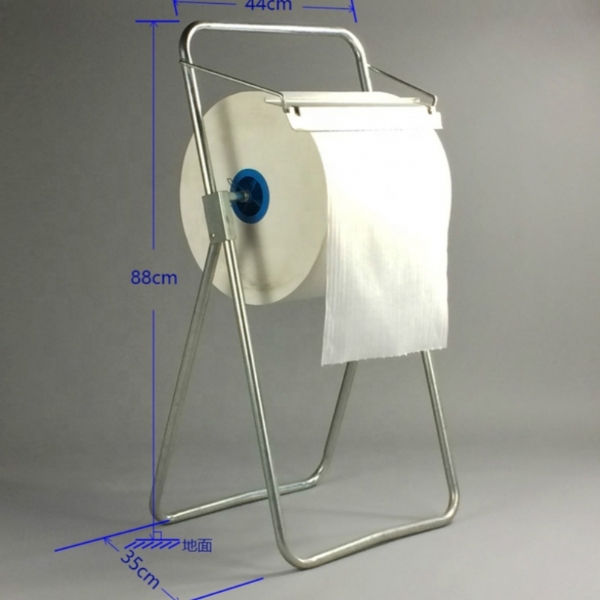 Giá đỡ cuộn khăn lau công nghiệp dạng đứng Jiahe – khổ tối đa 40cm