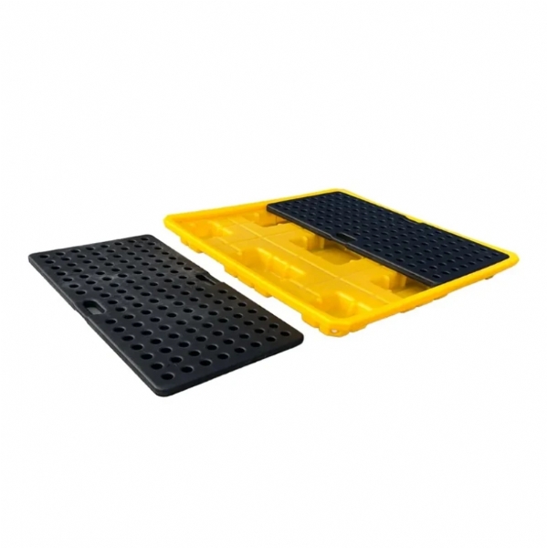 Pallet Chống Tràn 4 Thùng Phuy Jiahe 150mm – Sump 160L
