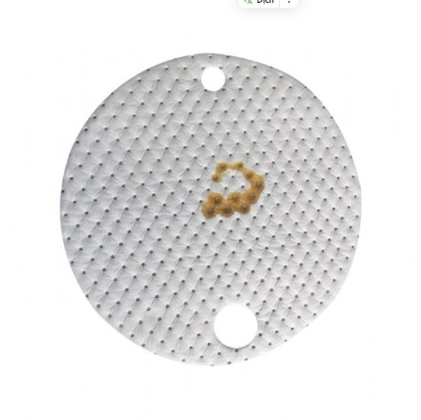 Tấm thấm dầu mặt thùng phuy Jiahe DT-XL55 – Ø550mm, 25 tấm/gói